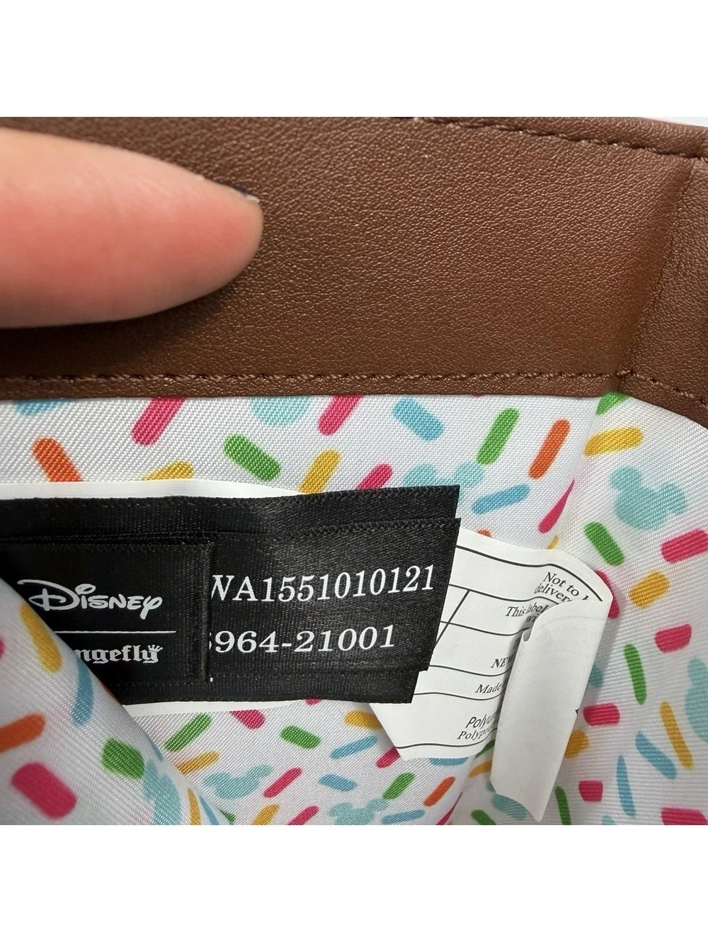 Loungefly Disney Sweet Treats Mickey Minnie Ice Cream Zip Around Wallet